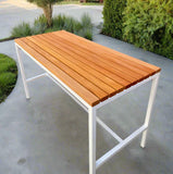 Outdoor Smart Dry Bar with Slatted Top