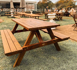 Hardwood Outdoor Picnic Table Set