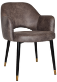 Arm Chair Albury Metal (Slim) | In Stock