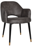 Arm Chair Albury Metal (Slim) | In Stock