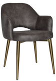 Arm Chair Albury Metal (Slim) | In Stock