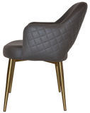 Arm Chair Albury Metal (Slim) | In Stock