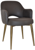 Arm Chair Albury Metal (Slim) | In Stock