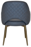 Arm Chair Albury Metal (Slim) | In Stock