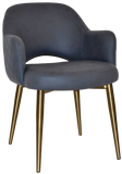 Arm Chair Albury Metal (Slim) | In Stock