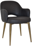 Arm Chair Albury Metal (Slim) | In Stock