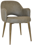 Arm Chair Albury Metal (Slim) | In Stock