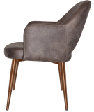 Arm Chair Albury Metal (Slim) | In Stock