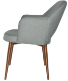 Arm Chair Albury Metal (Slim) | In Stock