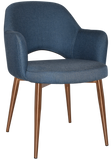 Arm Chair Albury Metal (Slim) | In Stock