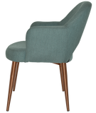 Arm Chair Albury Metal (Slim) | In Stock