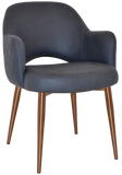 Arm Chair Albury Metal (Slim) | In Stock