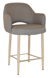 Albury Arm Bar Stool 650 Metal