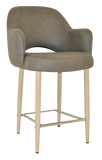 Albury Arm Bar Stool 650 Metal