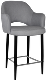 Albury Arm Bar Stool 650 Metal