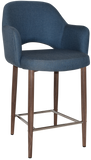 Albury Arm Bar Stool 650 Metal