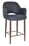 Albury Arm Bar Stool 650 Metal