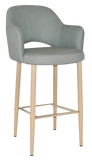 Albury Arm 750 Bar Stool Metal