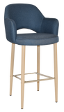 Albury Arm 750 Bar Stool Metal