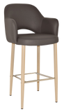 Albury Arm 750 Bar Stool Metal