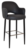 Albury Arm 750 Bar Stool Metal