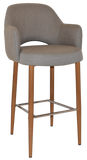 Albury Arm 750 Bar Stool Metal