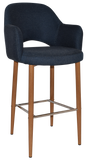 Albury Arm 750 Bar Stool Metal