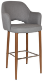 Albury Arm 750 Bar Stool Metal