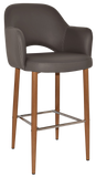 Albury Arm 750 Bar Stool Metal