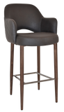 Albury Arm 750 Bar Stool Metal