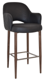 Albury Arm 750 Bar Stool Metal