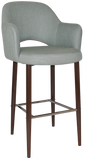 Albury Arm Bar Stool 750 Metal | In Stock