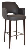 Albury Arm 750 Bar Stool Metal