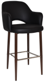 Albury Arm Bar Stool 750 Metal | In Stock