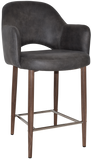 Albury Arm Bar Stool 650 Metal