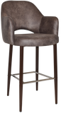 Albury Arm 750 Bar Stool Metal