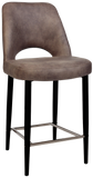 Albury Side Bar Stool 650 Metal