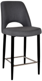 Albury Side Bar Stool 650 Metal