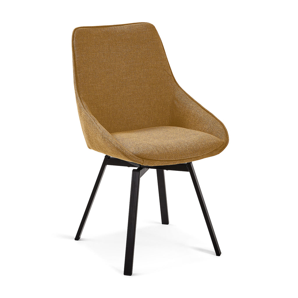 HASTON Chair mustard (swivel) | In Stock – Nufurn Commercial Furniture