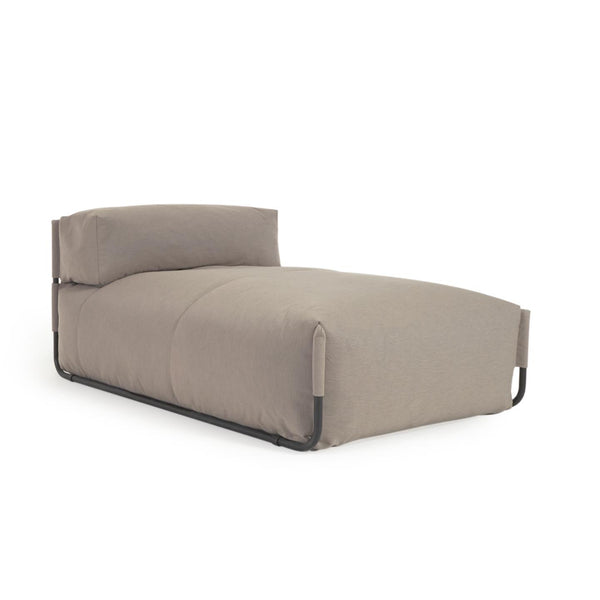 SQUARE Outdoor Chaise Lounge Green 101x165cm | In Stock